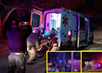 Hombre resulta lesionado por bala perdida durante festejos de Año Nuevo en Ciudad Mante