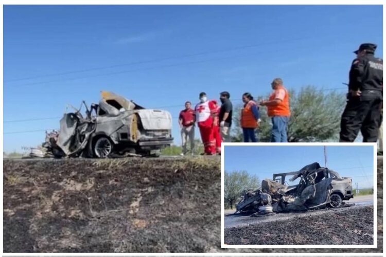 Autoridades buscan a familiares de víctimas tras fatal accidente en la carretera Victoria–Zaragoza