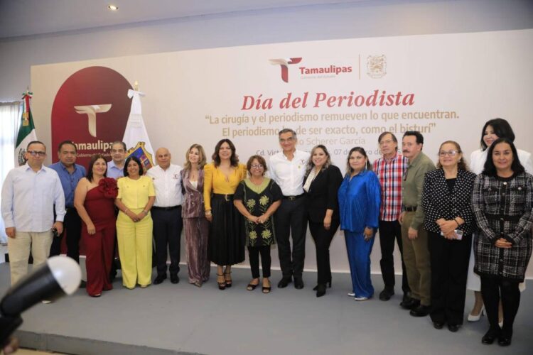 Américo Villarreal reconoce la labor esencial del periodismo en Tamaulipas