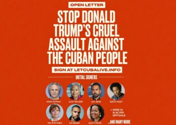 ARTISTAS Y LÍDERES DE EU EXIGEN A TRUMP FRENAR OFENSIVA CONTRA CUBA