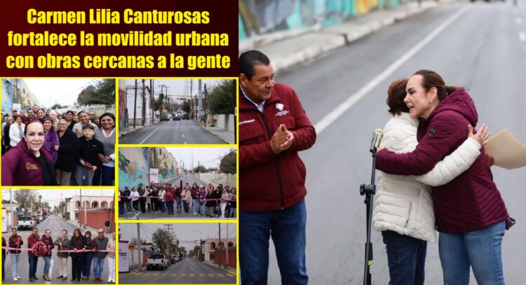 Carmen Lilia Canturosas fortalece la movilidad urbana con obras cercanas a la gente