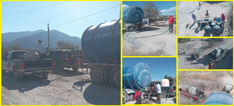 MIQUIHUANA RESPONDE: AGUA PARA LAS FAMILIAS