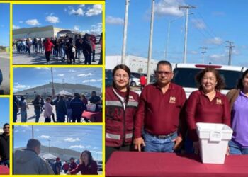 Gobierno de Matamoros respalda a personal de Tridonex con apoyo solidario