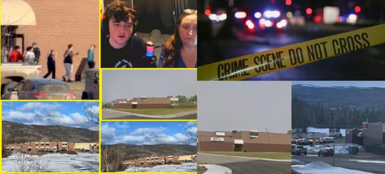Tiroteo en escuela de Canadá deja nueve muertos; alumnos se atrincheraron en aulas