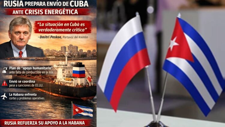 Rusia prepara envío de crudo a Cuba ante crisis energética