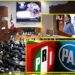 PAN y PRI rechazan reforma electoral; PVEM dividido ante propuesta presidencial