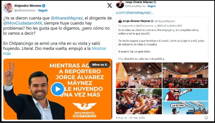 PRI y Movimiento Ciudadano reavivan confrontación pública tras altercado en Guerrero