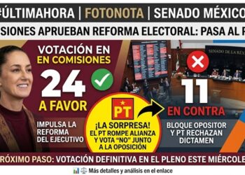 COMISIONES DEL SENADO AVALAN REFORMA ELECTORAL