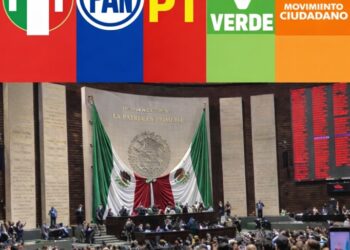 MC, PAN, PRI, PT Y PVEM FRENAN REFORMA ELECTORAL IMPULSADA POR SHEINBAUM