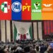 MC, PAN, PRI, PT Y PVEM FRENAN REFORMA ELECTORAL IMPULSADA POR SHEINBAUM