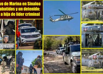 Operativo de Marina en Sinaloa deja 11 abatidos y un detenido; liberan a hija de líder criminal