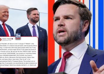 Trump lanza a JD Vance como “zar del fraude” contra estados demócratas
