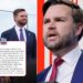 Trump lanza a JD Vance como “zar del fraude” contra estados demócratas