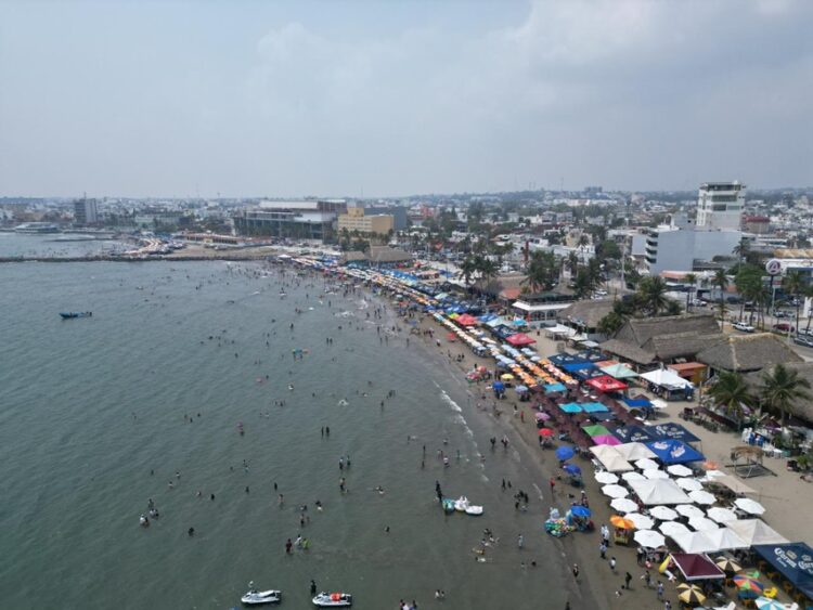Veracruz arranca vacaciones con alta ocupación y confirma su fuerza turística en Semana Santa