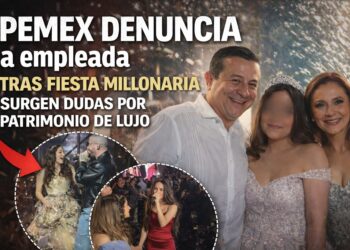 Pemex denuncia a empleada tras fiesta millonaria y surgen dudas por patrimonio de lujo