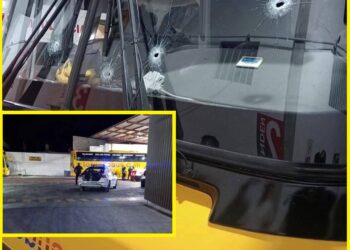 Chofer herido evita tragedia tras ataque armado en la carretera San Luis–Matehuala