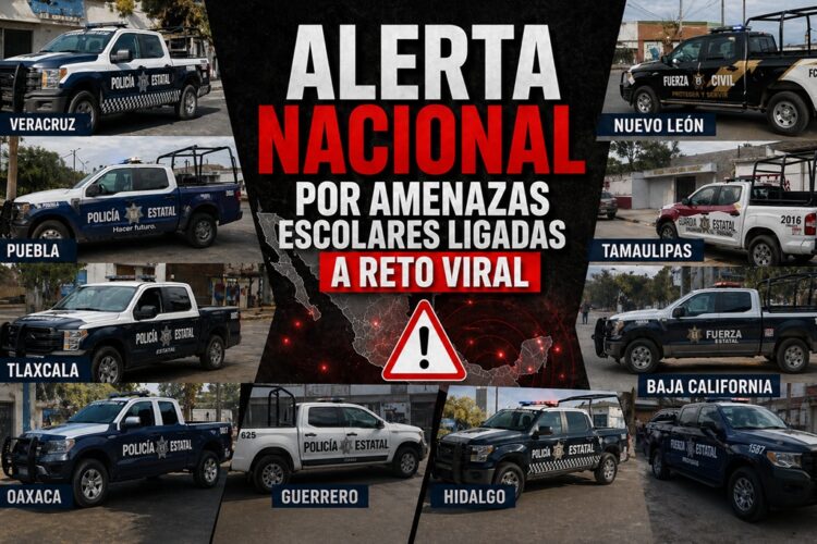 Alerta nacional por amenazas escolares ligadas a reto viral