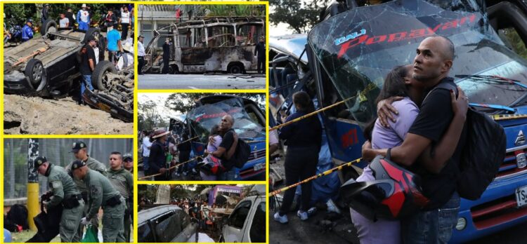 Ataques con explosivos dejan 19 muertos y 47 heridos en Colombia
