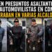 Caen presuntos asaltantes de automovilistas en CDMX; operaban en varias alcaldías