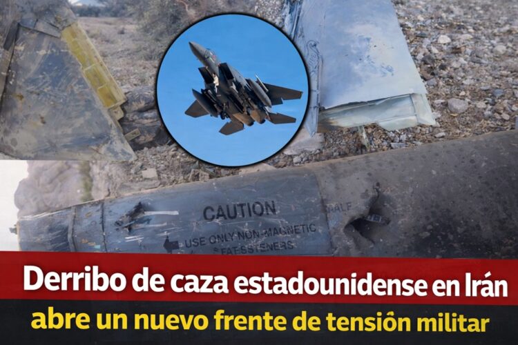 Derribo de caza estadounidense en Irán abre un nuevo frente de tensión militar