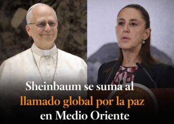 Sheinbaum se suma al llamado global por la paz en Medio Oriente