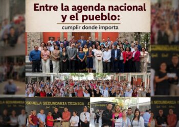Entre la agenda nacional y el pueblo : cumplir donde importa