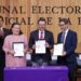 Autoridades electorales prometen comicios transparentes rumbo a 2027