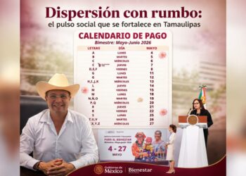 Dispersión con rumbo: EL PULSO SOCIAL QUE SE FORTALECE EN TAMAULIPAS