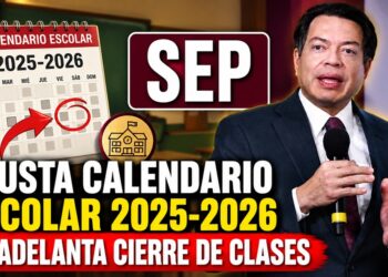 SEP ajusta calendario escolar 2025-2026 y adelanta cierre de clases