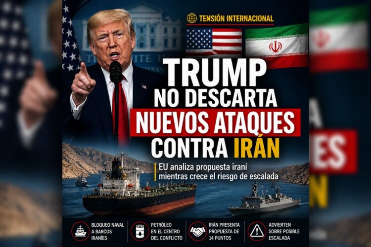 Trump deja abierta la opción de nuevos ataques contra Irán