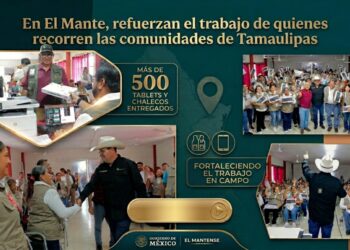 En El Mante, refuerzan el trabajo de quienes recorren las comunidades de Tamaulipas