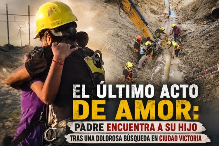El último acto de amor: Padre encuentra a su hijo tras una dolorosa búsqueda en Ciudad Victoria