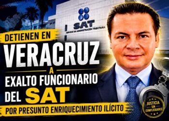 Detienen en Veracruz a exalto funcionario del SAT por presunto enriquecimiento ilícito
