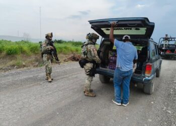 Refuerzan vigilancia en carreteras de Tamaulipas con operativo permanente de fuerzas federales y estatales