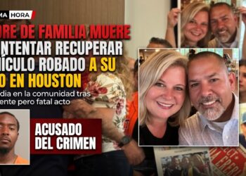 Padre de familia muere al intentar recuperar vehículo robado a su hijo en Houston