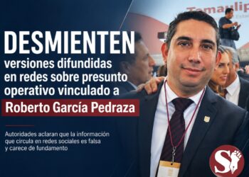 Desmienten versiones difundidas en redes sobre presunto operativo vinculado a Roberto García Pedraza