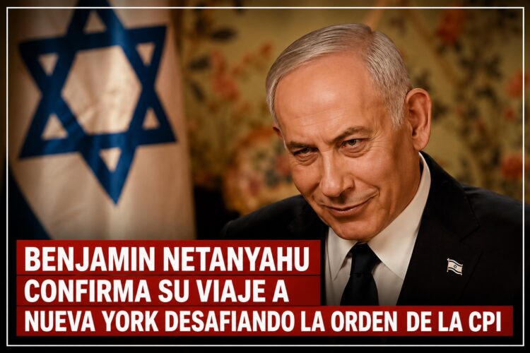 Benjamin Netanyahu confirma su viaje a Nueva York desafiando la orden de la CPI