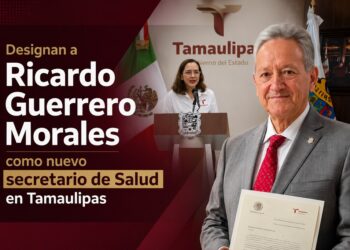 Designan a Ricardo Guerrero Morales como nuevo secretario de Salud en Tamaulipas