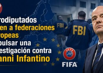 Eurodiputados piden a federaciones europeas impulsar una investigación contra Gianni Infantino