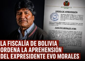 La Fiscalía de Bolivia ordena la aprehensión del expresidente Evo Morales