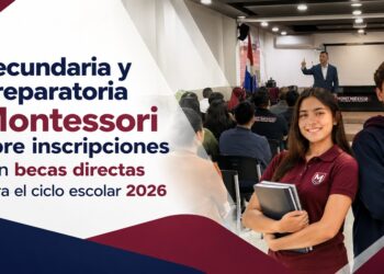 Secundaria y Preparatoria Montessori abre inscripciones con becas directas para el ciclo escolar 2026