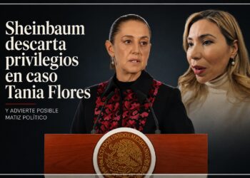 Sheinbaum descarta privilegios en caso Tania Flores y advierte posible matiz político