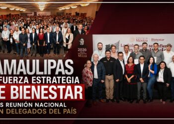 Tamaulipas refuerza estrategia de Bienestar tras reunión nacional con delegados del país