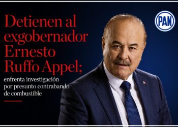 Detienen al exgobernador Ernesto Ruffo Appel; enfrenta investigación por presunto contrabando de combustible