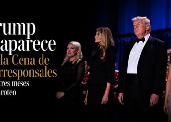 Trump reaparece en la Cena de Corresponsales tras tres meses del tiroteo