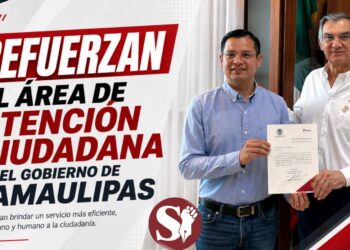 Refuerzan el área de Atención Ciudadana en el Gobierno de Tamaulipas