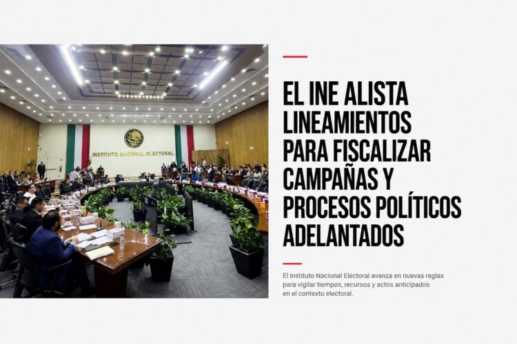 El INE alista lineamientos para fiscalizar campañas y procesos políticos adelantados