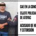 Cae en la CDMX exjefe policiaco de Atoyac acusado de homicidio y extorsión