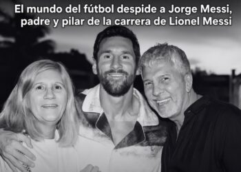 El mundo del fútbol despide a Jorge Messi, padre y pilar de la carrera de Lionel Messi