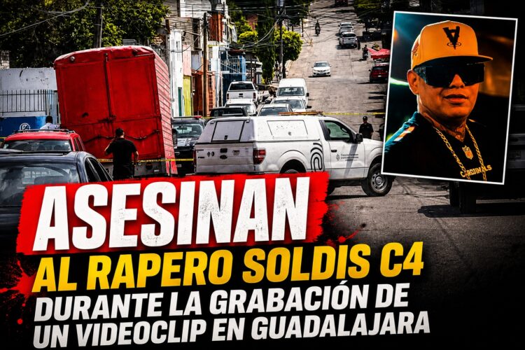 Asesinan al rapero Soldis C4 durante la grabación de un videoclip en Guadalajara